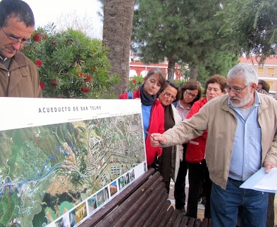 Recorrido Acueducto San Telmo, visto por la         socia Manmen Mrquez